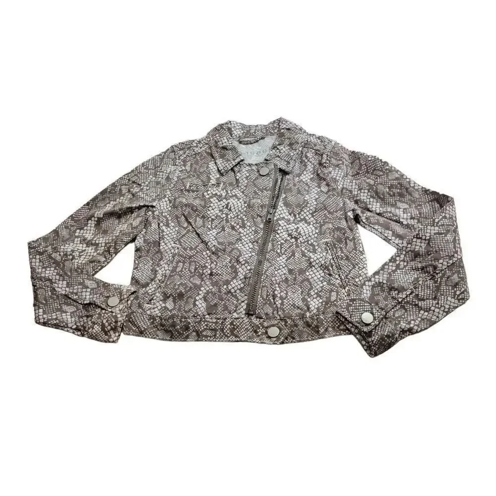 Gap Kids snake print jacket L10/12